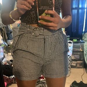 High waisted shorts